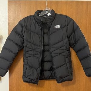 The North Face puffer zip jacket - Kids size M